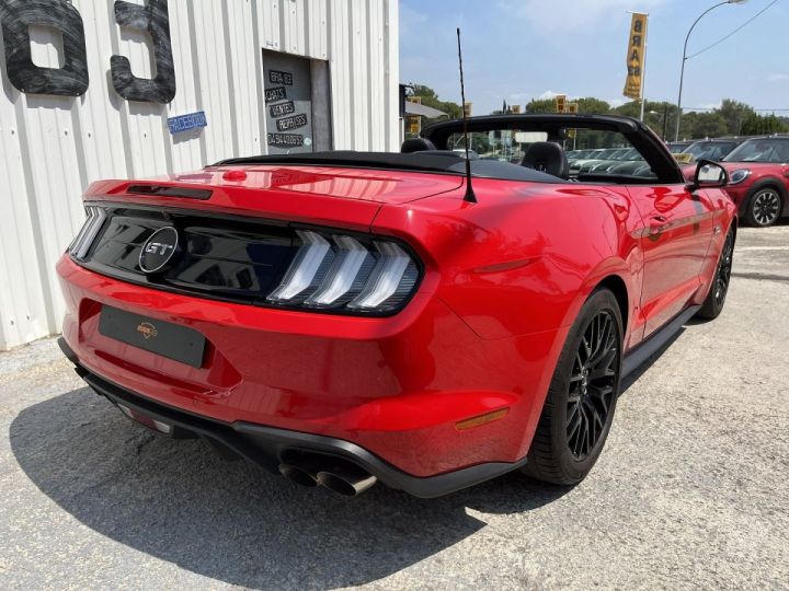 Ford Mustang CONVERTIBLE 5.0 V8 450CH GT BVA10 Rouge - 4