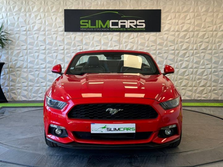 Ford Mustang Convertible VI 2.3 EcoBoost 317ch ROUGE - 5