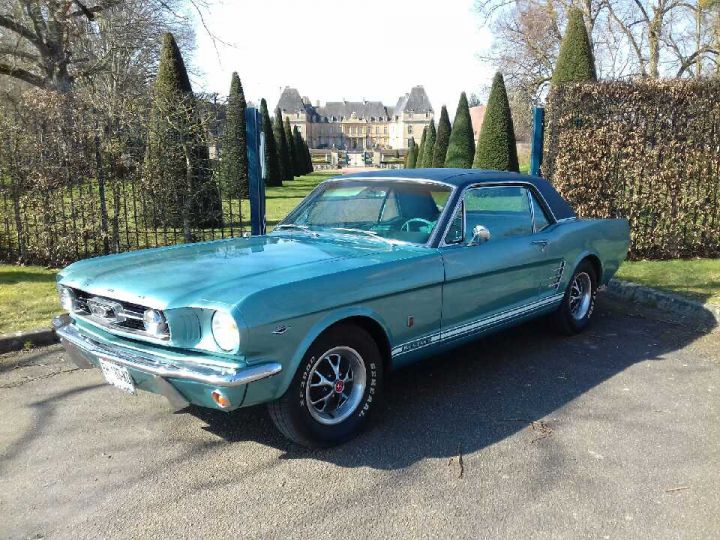 Ford Mustang COUPE 66 GT BLEU - 5