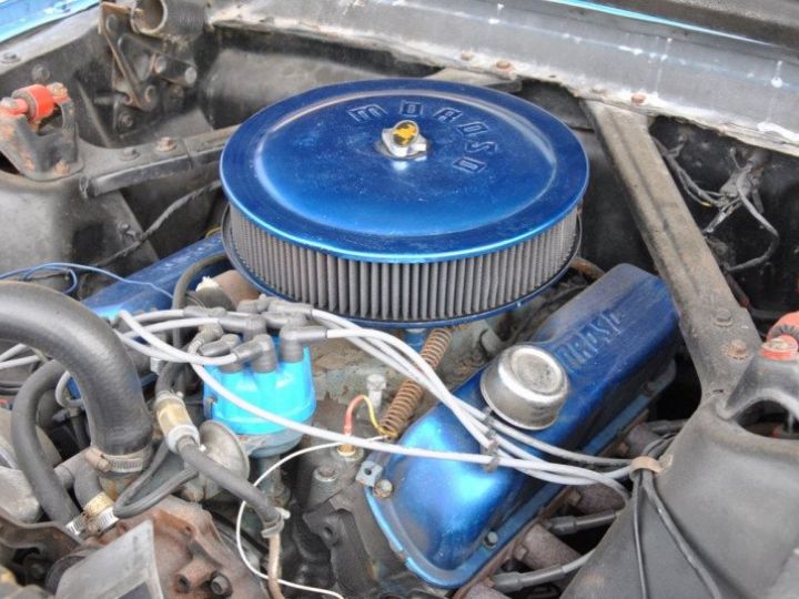 Ford Mustang COUPE V8 4.7 289CI EN FRANCE Bleu - 11