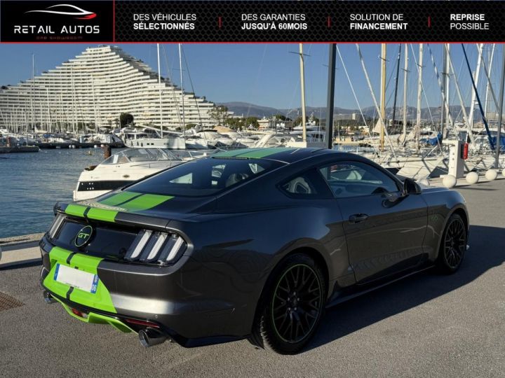 Ford Mustang FASTBACK 5.0 V8 421ch GT BVA6 GRIS FONCE - 4