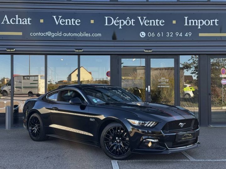 Ford Mustang Fastback VI 5.0 V8 GT 421ch BVA6 Noir - 2