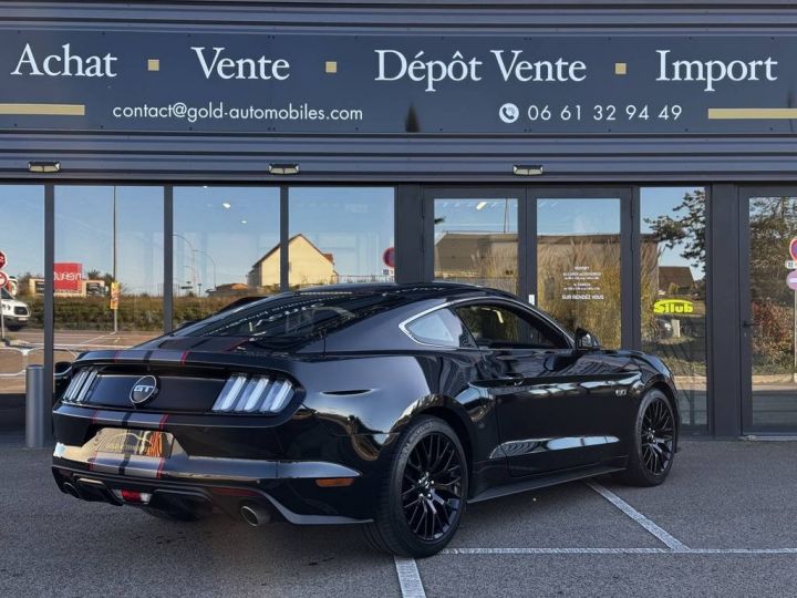 Ford Mustang Fastback VI 5.0 V8 GT 421ch BVA6 Noir - 4