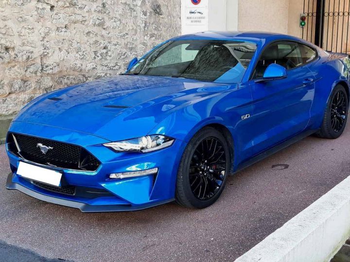 Ford Mustang Ford Mustang Fastback V8 5.0 BVA10 GT Bleu - 1