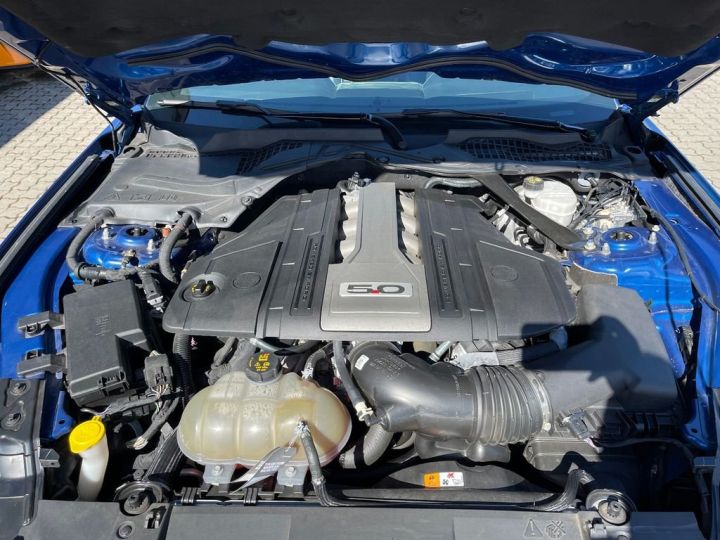 Ford Mustang Ford Mustang GT 5.0 V8 450 BVA10 Caméra ACC LED JA19 B&O Ventil. Du siège, Volant chauff. G.12 mois Bleu - 12