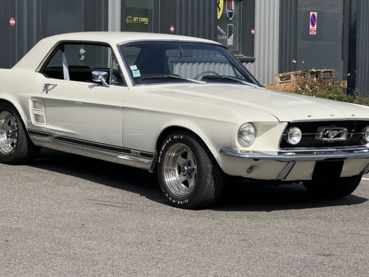 Ford Mustang Ford Mustang GT Code S Origine France - Crédit 792 Euros Par Mois - Matching Number - Luxury Blanc - 1