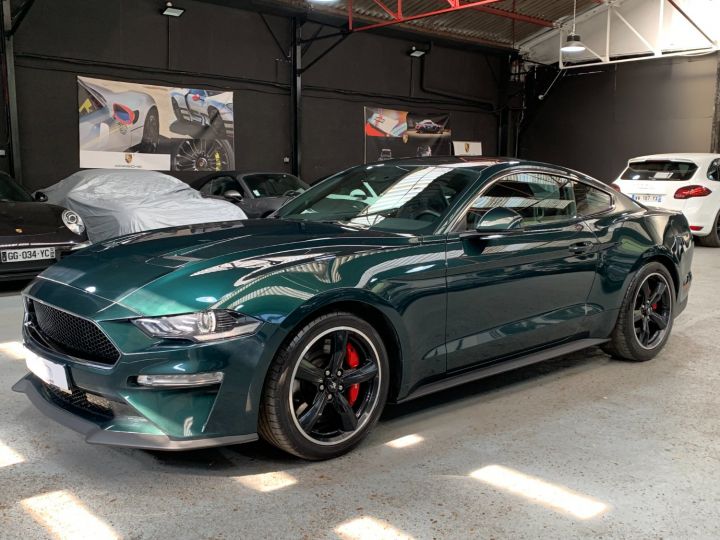 Ford Mustang FORD MUSTANG VI (2) FASTBACK 5.0 V8 BULLITT BV6 460cv / RECARO/ SUPERBE Vert - 3