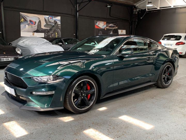 Ford Mustang FORD MUSTANG VI (2) FASTBACK 5.0 V8 BULLITT BV6 460cv / RECARO/ SUPERBE Vert - 4