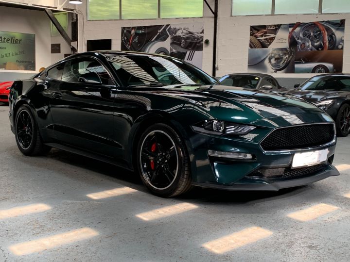 Ford Mustang FORD MUSTANG VI (2) FASTBACK 5.0 V8 BULLITT BV6 460cv / RECARO/ SUPERBE Vert - 11