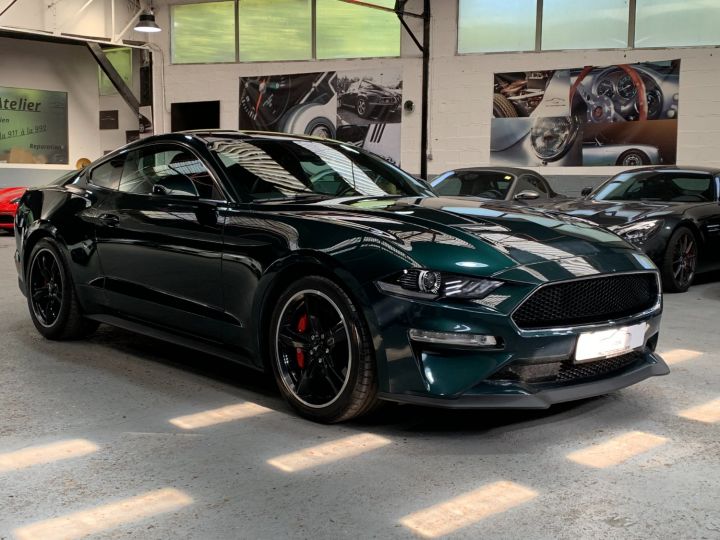 Ford Mustang FORD MUSTANG VI (2) FASTBACK 5.0 V8 BULLITT BV6 460cv / RECARO/ SUPERBE Vert - 14