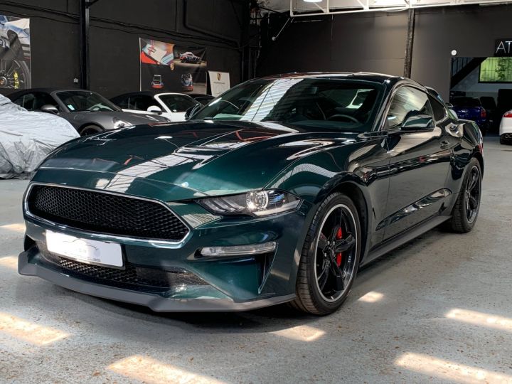 Ford Mustang FORD MUSTANG VI (2) FASTBACK 5.0 V8 BULLITT BV6 460cv / RECARO/ SUPERBE Vert - 1