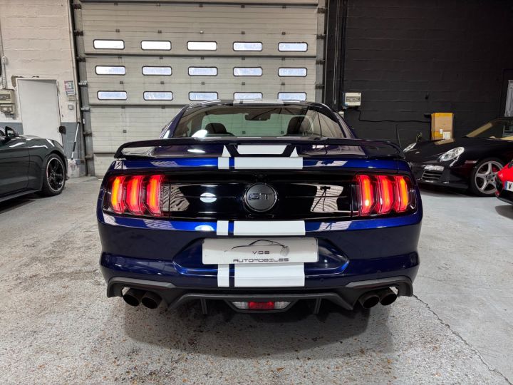 Ford Mustang FORD MUSTANG VI (2) FASTBACK 5.0 V8 GT BVA10 Bleu Kona - 18