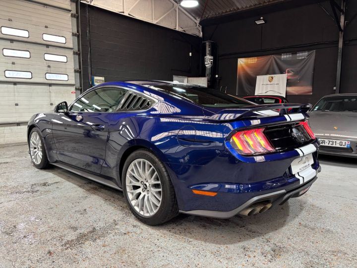 Ford Mustang FORD MUSTANG VI (2) FASTBACK 5.0 V8 GT BVA10 Bleu Kona - 7