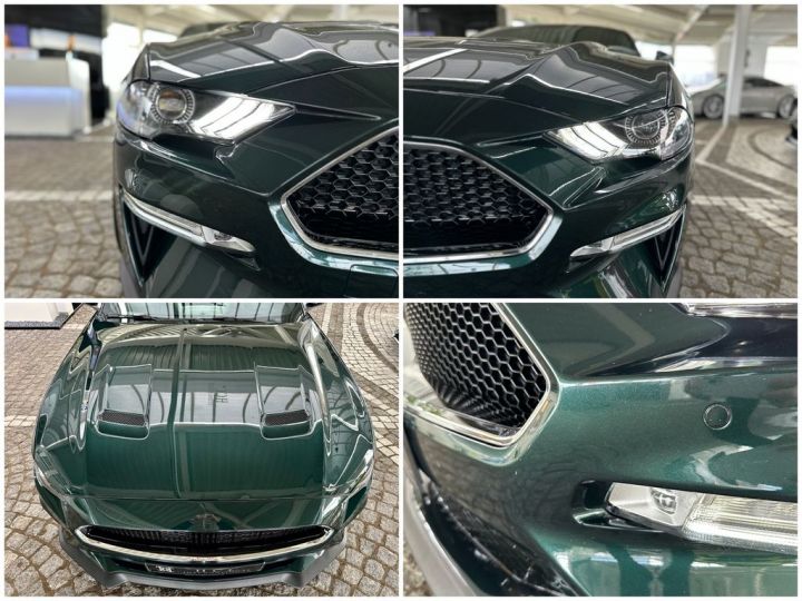 Ford Mustang GT 5.0 460 BM6 BULLITT Magneride RECARO Caméra B&O Garantie FORD 03.05.2024 Reconductible Vert - 35