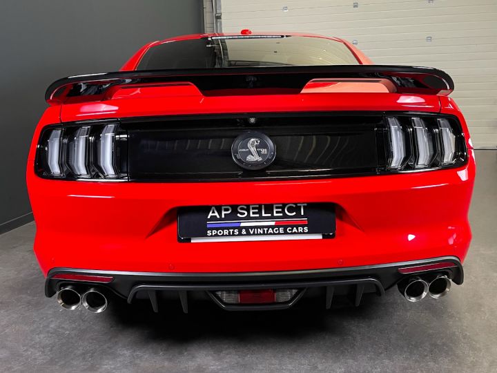 Ford Mustang GT Performance V8 421cv BVA, SHAKER, ROUSH, INJEN, Shelby GT500, CAM, Car play Race red - 27