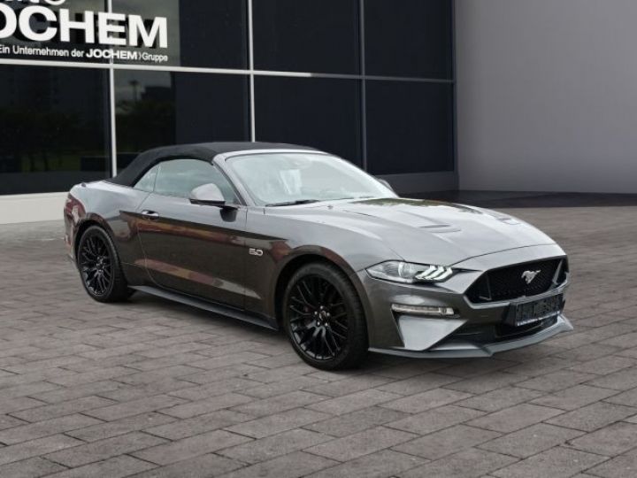 Ford Mustang GT v8 450ch Premiere main Garantie GRIS - 1