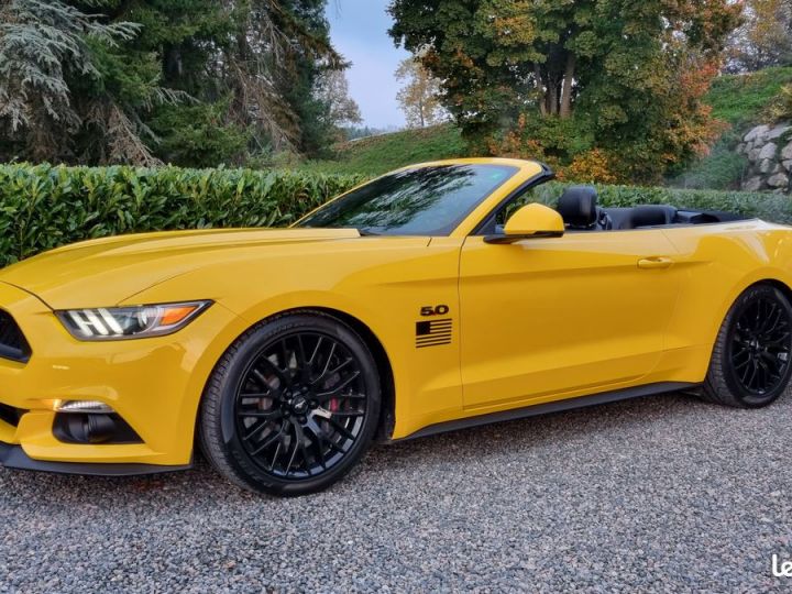 Ford Mustang GtV8 Cab européenne 27500km Jaune - 2