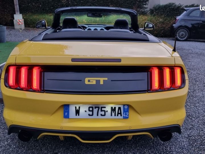 Ford Mustang GtV8 Cab européenne 27500km Jaune - 7