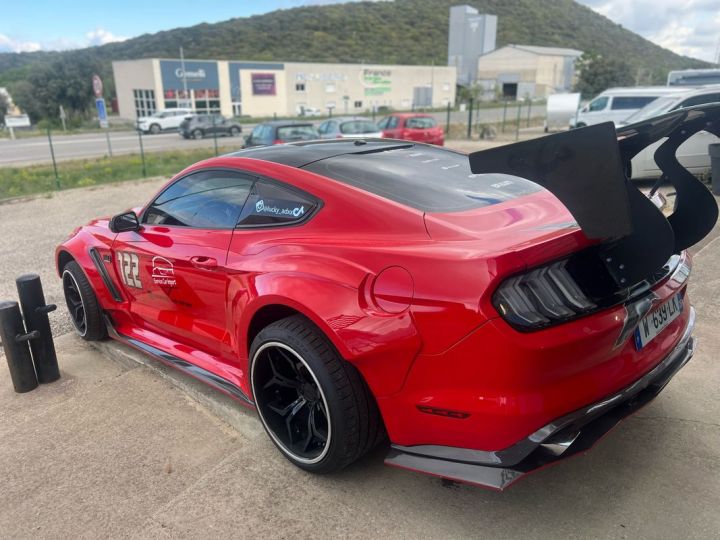 Ford Mustang liberty walk Rouge - 5