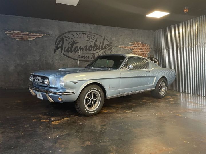 Ford Mustang Mustang fastback 289 ci 1965 rally pack Pacific blue - 1
