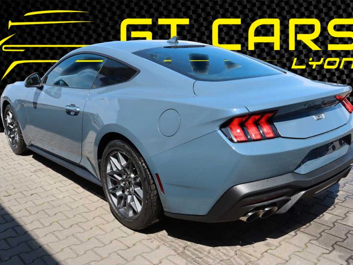 Ford Mustang Nouvelle Ford Mustang GT V8 Neuve - LOA 811 Euros Par Mois - Virtual Cockpit - échappement Sport Gris-bleu - 2