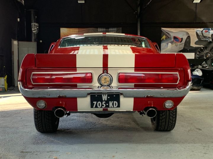 Ford Mustang Shelby FORD MUSTANG FASTBACK 1967 SHELBY GT 500 RECREATION / BOITE 4 / SUPERBE /RARE EN FRANCE Rouge Indien - 7