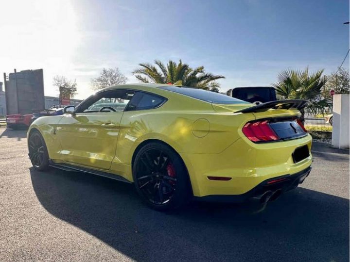 Ford Mustang Shelby GT 500 5.2L SUPERCHARGED 771CV Jaune Laqué - 5