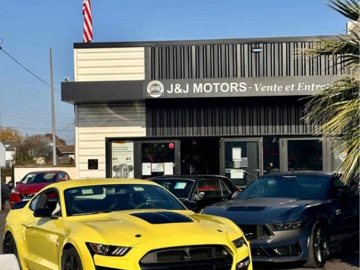 Ford Mustang Shelby GT 500 5.2L SUPERCHARGED 771CV Jaune Laqué - 6