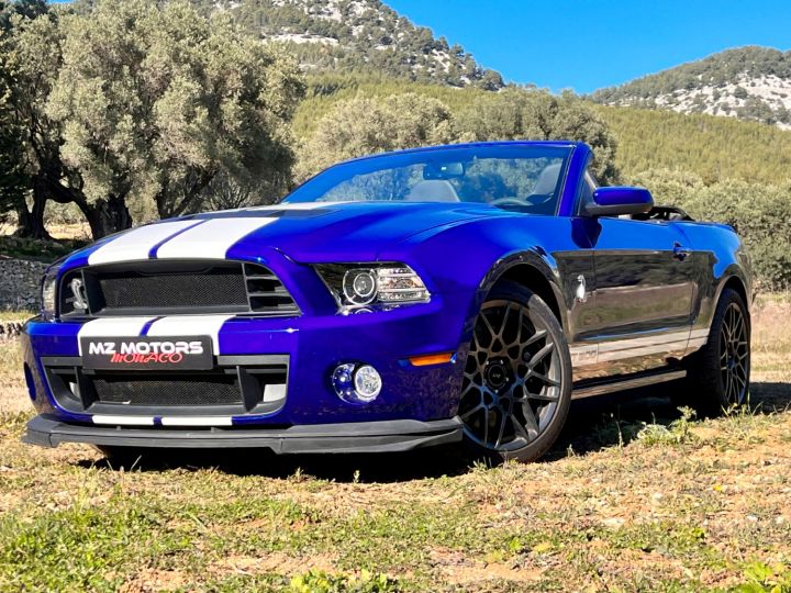 Ford Mustang Shelby GT500 CABRIOLET 670CV Bleu Métal Vendu - 3