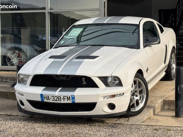 Ford Mustang Shelby v8 gt Blanc - 1