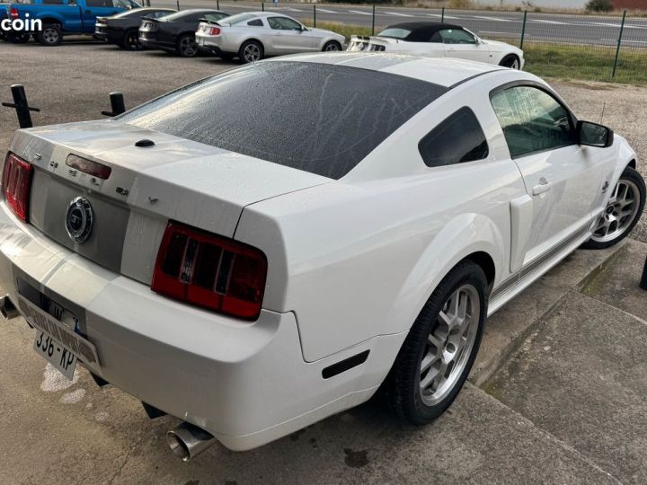 Ford Mustang Shelby v8 gt Blanc - 3