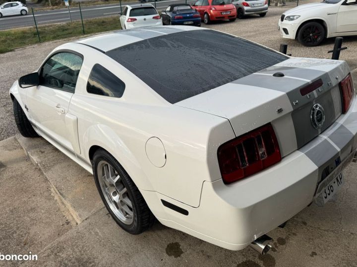 Ford Mustang Shelby v8 gt Blanc - 4