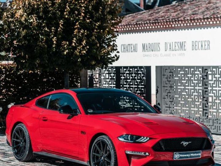 Ford Mustang VI (2) FASTBACK 5.0 V8 450ch GT BVM 450 chevaux DISPO sur commande Rouge - 1
