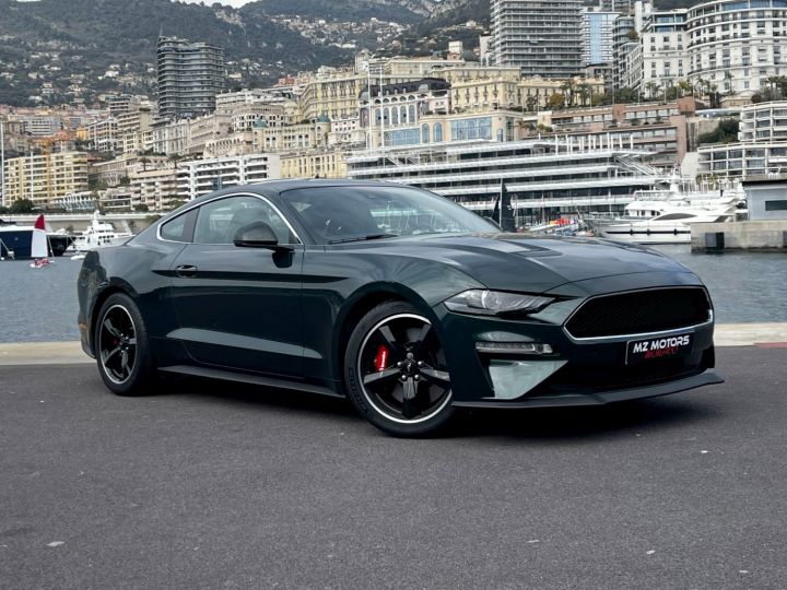 Ford Mustang VI (2) FASTBACK 5.0 V8 BULLITT BV6 Vert Métal Vendu - 5