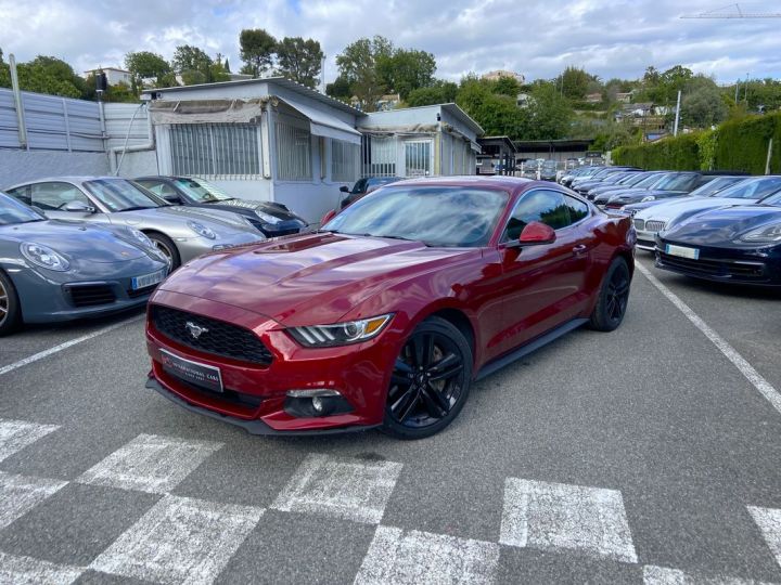 Ford Mustang VI FASTBACK 2.3 ecoboost BVA6 Rouge - 1