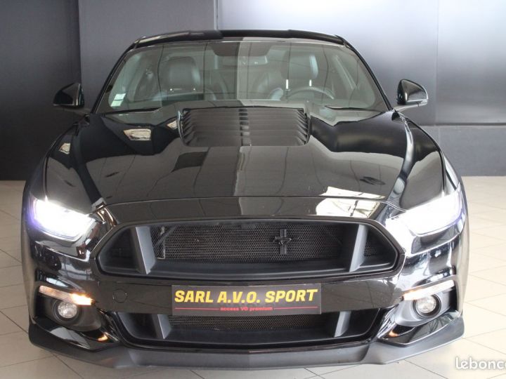 Ford Mustang vi fastback 5.0 v8 gt bv6 origine france premiere main Noir - 6