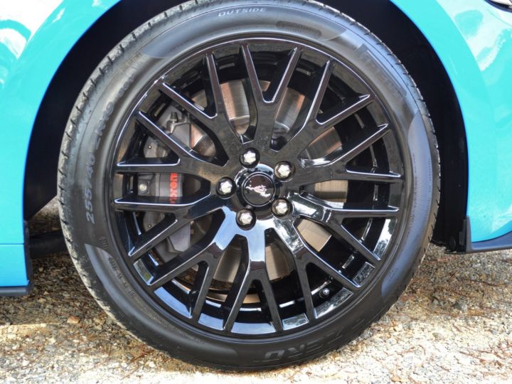 Ford Mustang VI GT CABRIOLET 5.0 V8 421ch BOITE MANUELLE FULL OPTIONS SERIE LIMITEE BLUE EDITION Blue Grabber - 8