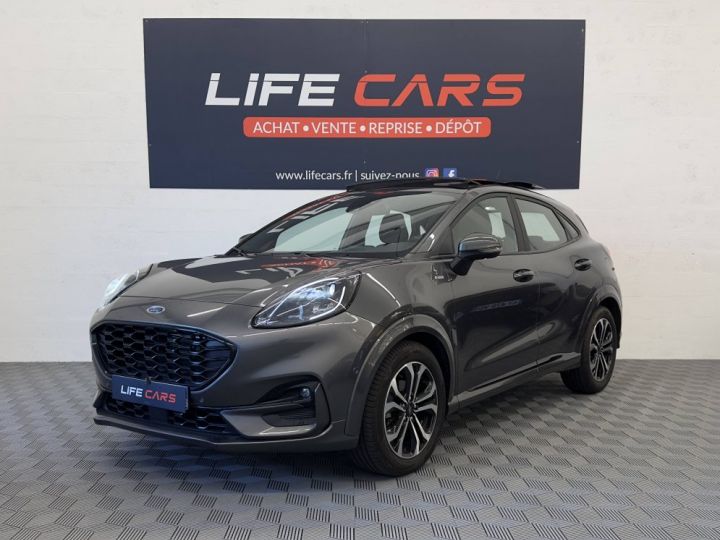 Ford Puma II 1.0 EcoBoost 125ch ST-Line 2022 2ème main entretien GRIS - 4