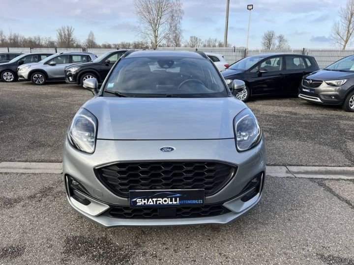 Ford Puma II 1.0 Ecoboost 155ch Mhev ST-Line 1erMain Clim GPS CarPlay prime à la conversion GRIS FONCE - 3