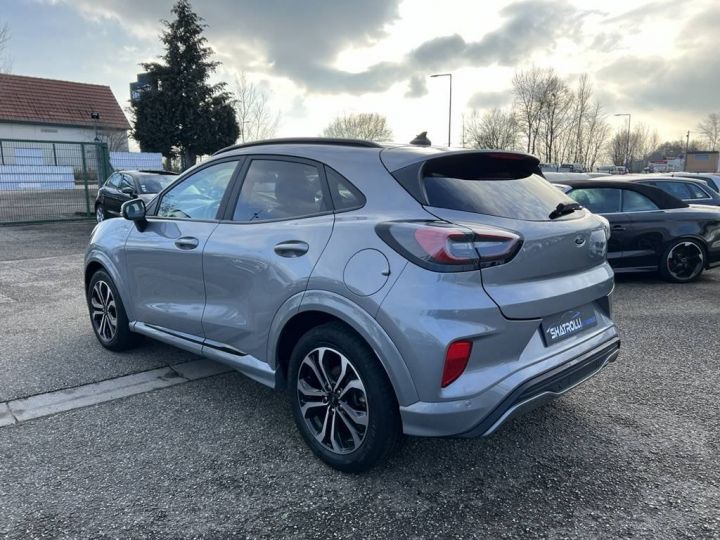 Ford Puma II 1.0 Ecoboost 155ch Mhev ST-Line 1erMain Clim GPS CarPlay prime à la conversion GRIS FONCE - 8