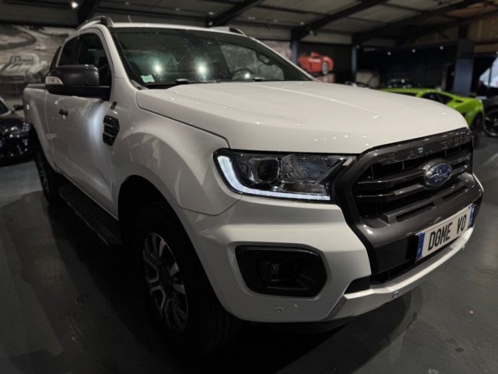 Ford Ranger 2.0 TDCI 213CH SUPER CAB WILDTRAK BVA10 Blanc - 3