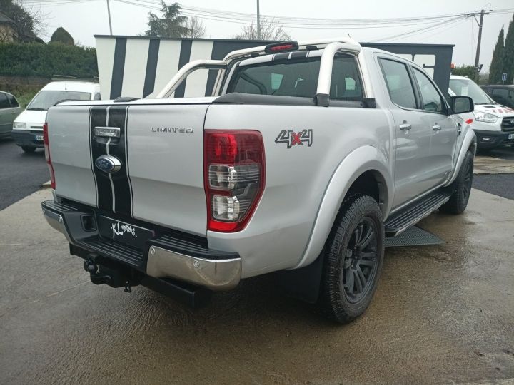 Ford Ranger 3.2L TDCI 200CH DOUBLE CABINE LIMITED MANUEL 4X4 4X2 Gris - 4