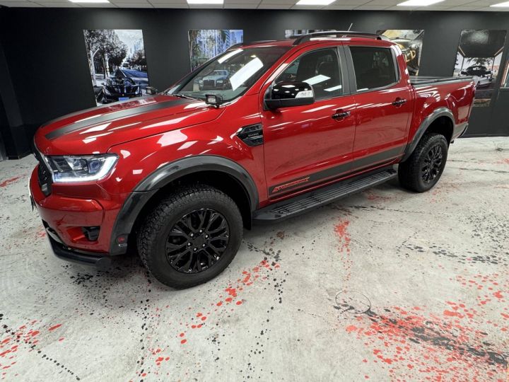 Ford Ranger 4x4 2.0 TDCI 213ch BCA10 Stormtrack ROUGE - 1