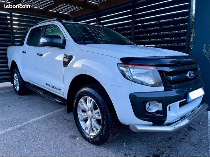 Ford Ranger DOUBLE CABINE 3.2 TDCI 200 CH 4x4 BVA Blanc - 1