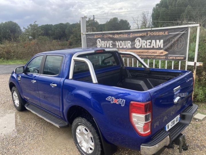 Ford Ranger III (2) 3.2 TDCI 200 cv AUTO DOUBLE CAB LIMITED Bleu - 5