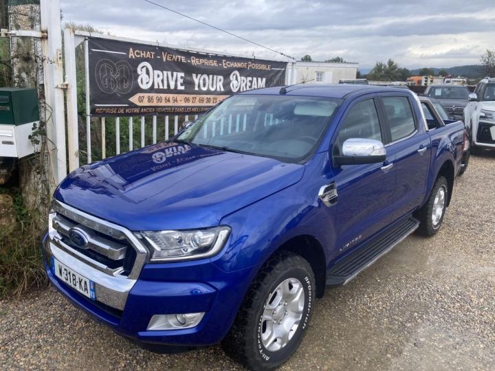 Ford Ranger III (2) 3.2 TDCI 200 cv AUTO DOUBLE CAB LIMITED Bleu - 10