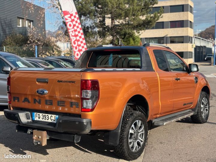 Ford Ranger III(3) 2.0 ecoBlue 213 WildTrak Super Cab 4x4 TVA Récupérable Orange - 2