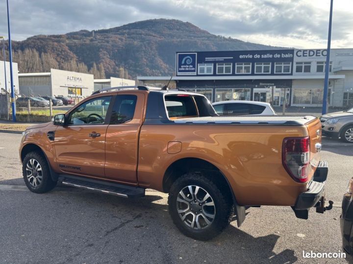 Ford Ranger III(3) 2.0 ecoBlue 213 WildTrak Super Cab 4x4 TVA Récupérable Orange - 5