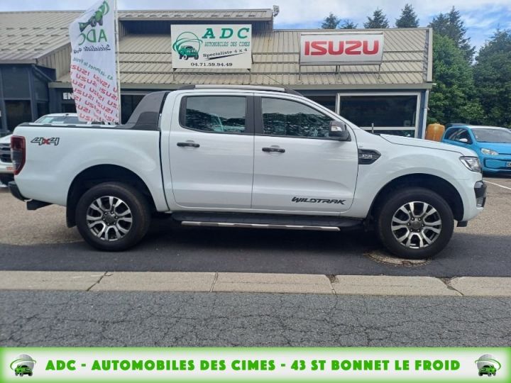 Ford Ranger III 3.2 ECOBLUE 200 AUTO DOUBLE CABINE WILDTRAK Blanc - 2