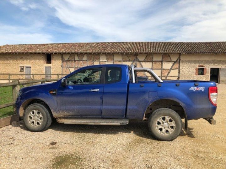 Ford Ranger PICK-UP SUPER CABINE TDCI 160 XLT 4X4      Diesel BLEU METAL - 2